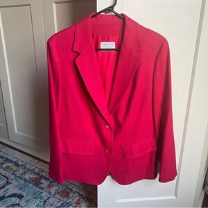 Vintage Pendleton 100% Virgin Wool pink Two-Button Blazer size large